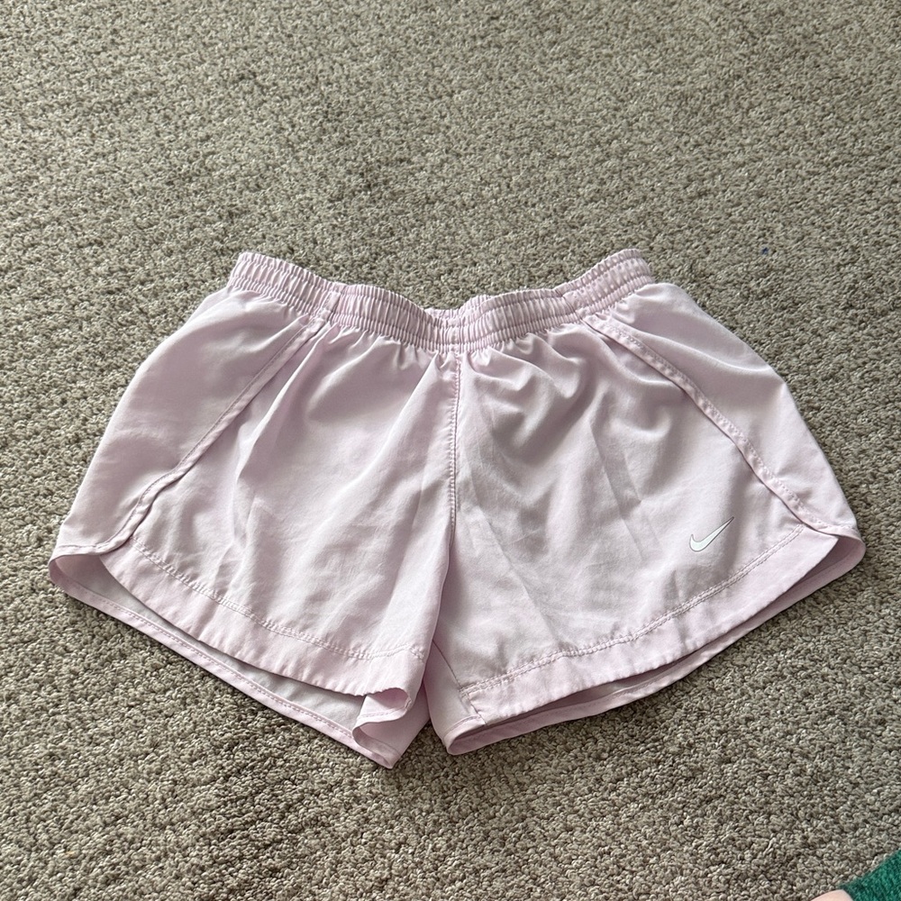 Nike Women's Light Pink Athletic Shorts